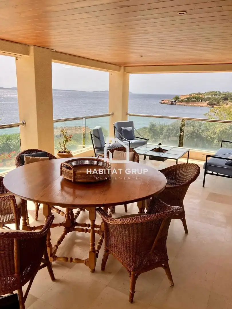 Balcony of Flat for rent in Sant Antoni de Portmany  with Air Conditioner, Heating and Terrace