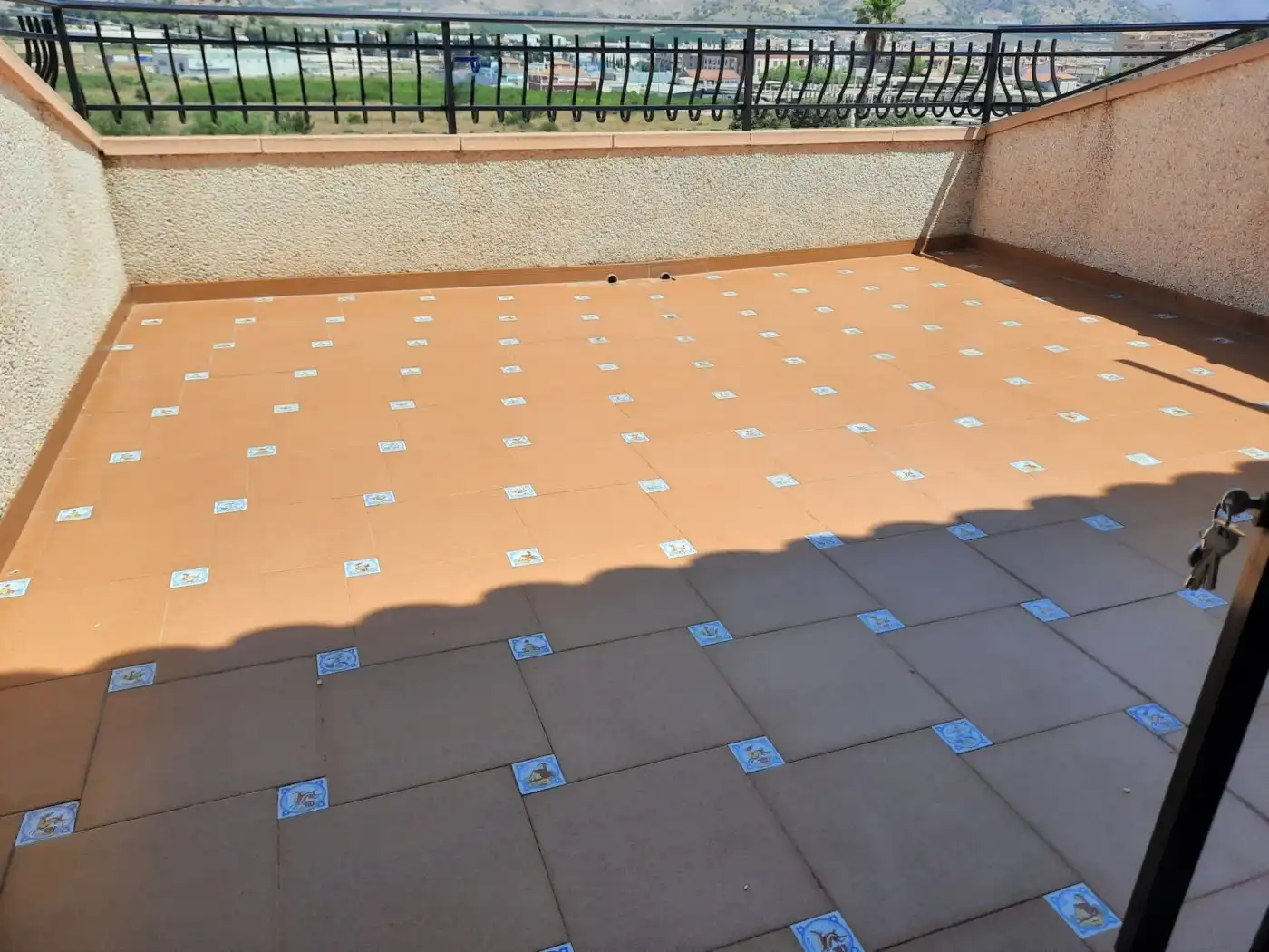 Terrassa de Casa o xalet de lloguer en Murcia amb Aire condicionat, Jardí privat i Parquet