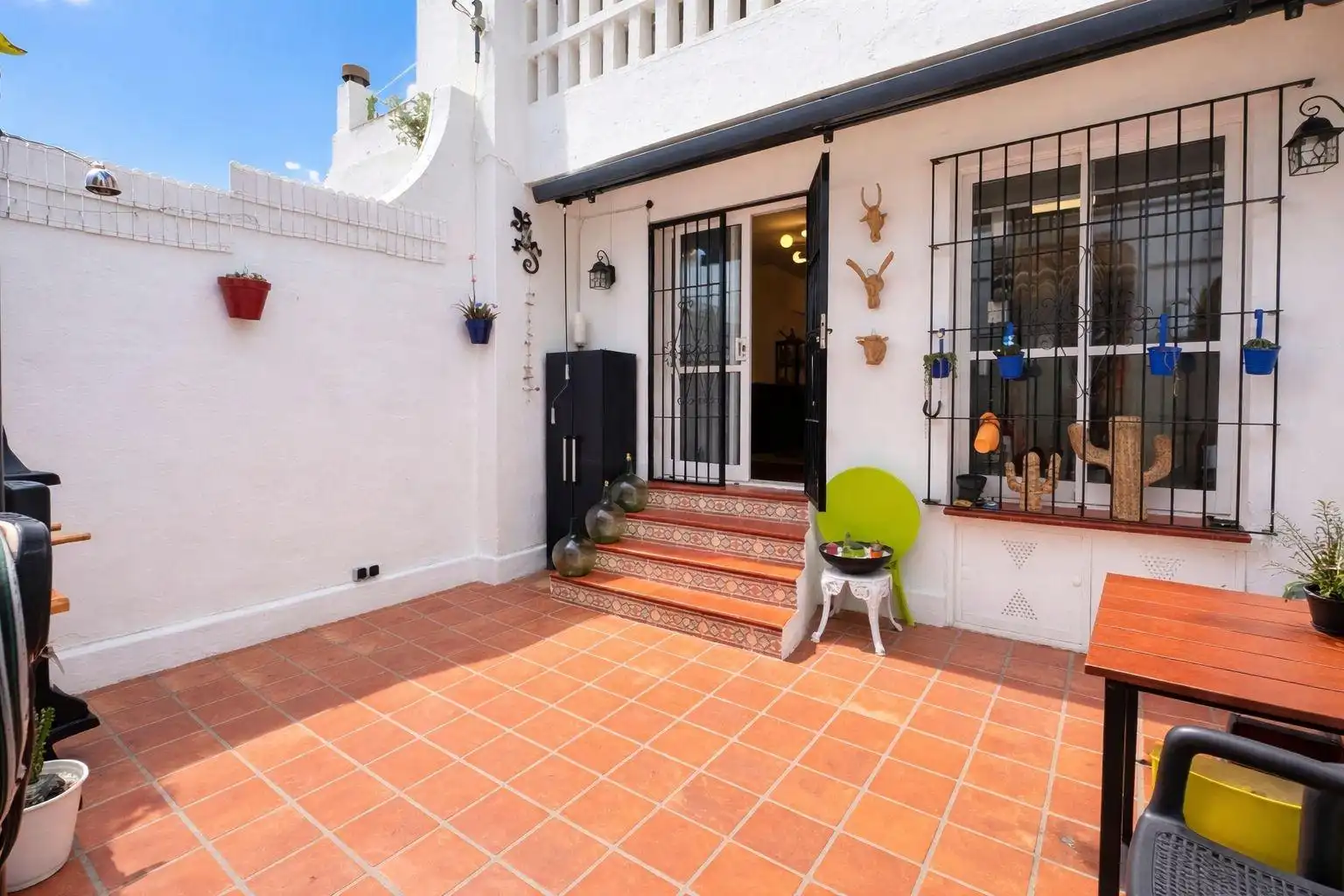 Terrasse von Wohnungen zum Verkauf in Mijas mit Klimaanlage, Terrasse und Gemeinschaftspool