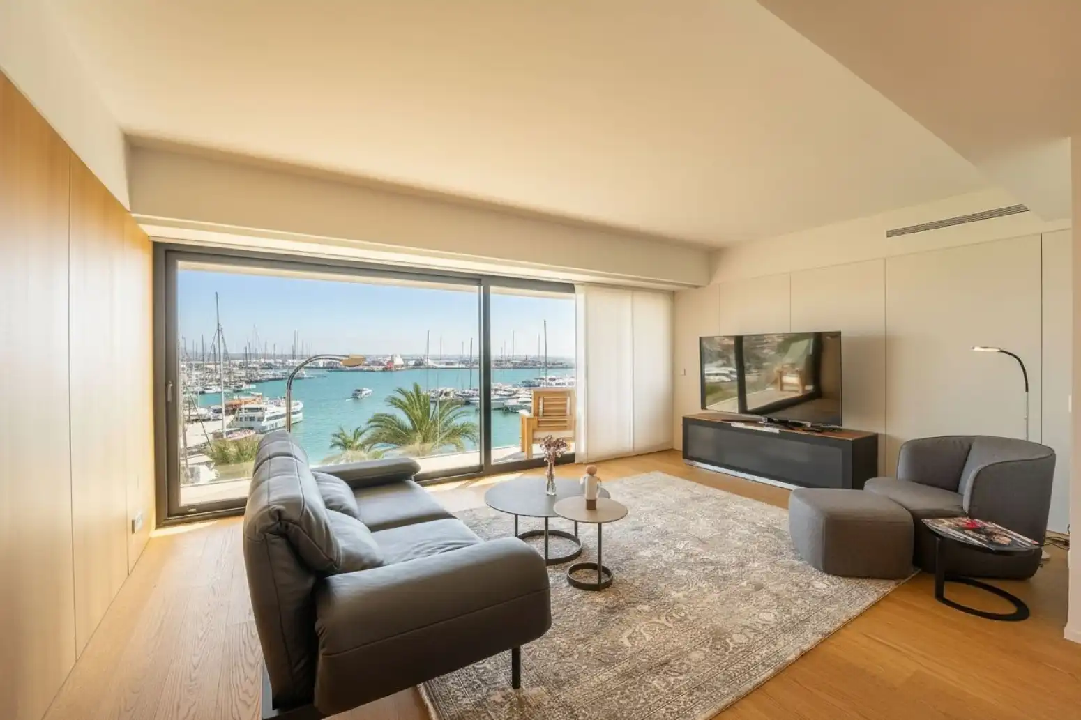 Sala d'estar de Pis en venda en Alcúdia amb Aire condicionat, Terrassa i Traster