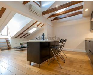 Kitchen of Flat to rent in  Madrid Capital  with Air Conditioner, Terrace and Furnished