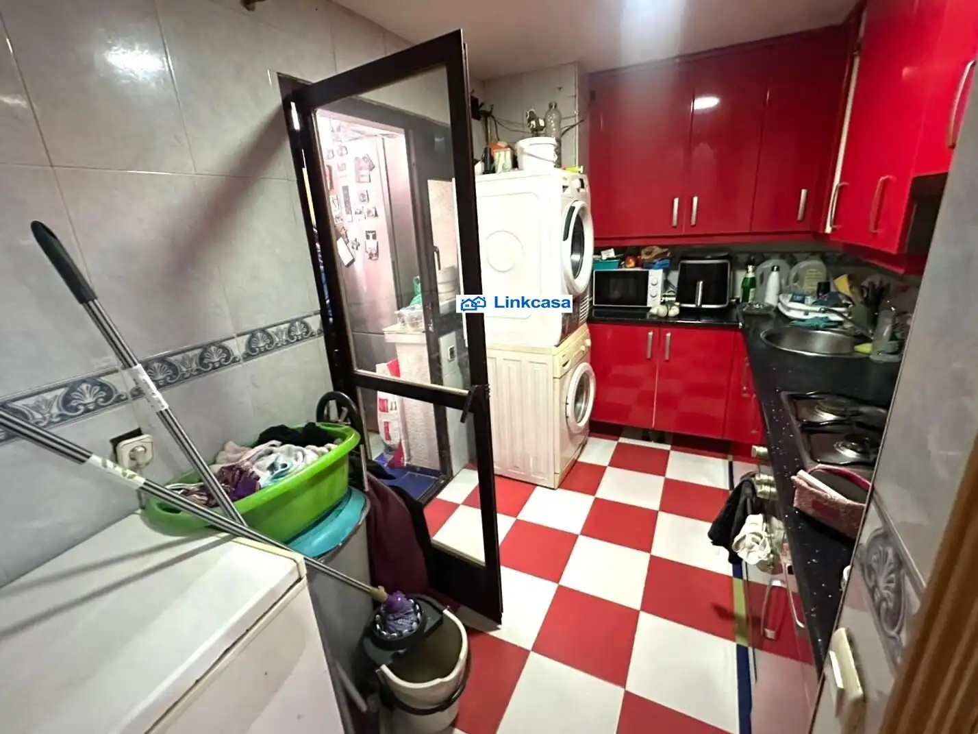 Kitchen of Flat for sale in Madrid  with Balcony