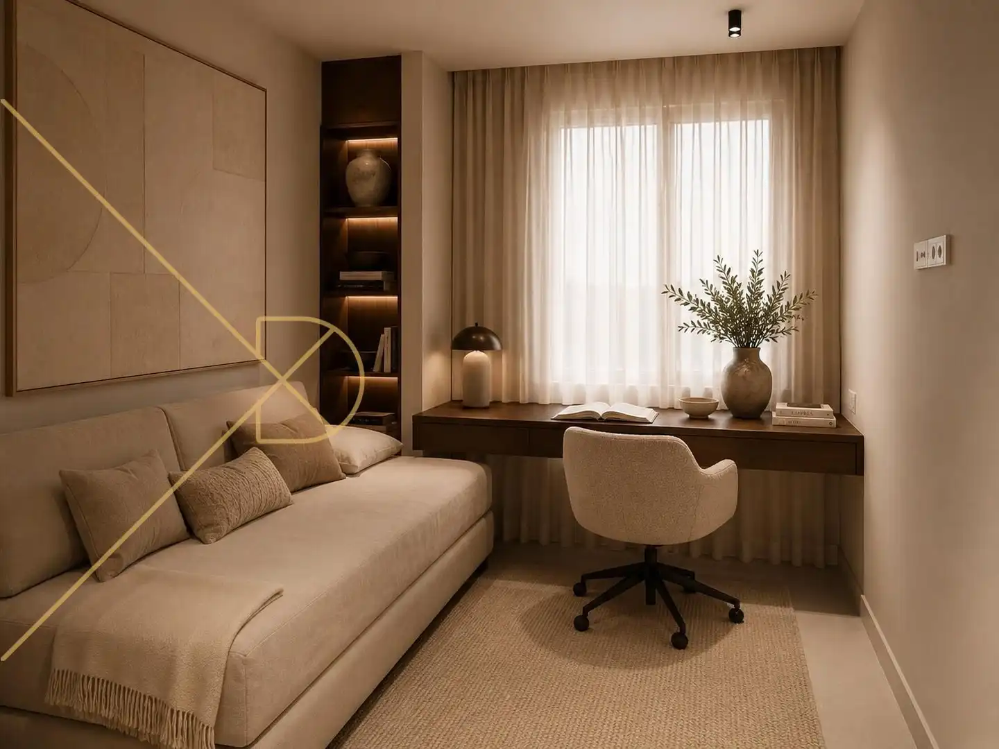 Bedroom of Flat for rent in Barcelona  with Air Conditioner, Heating and Terrace