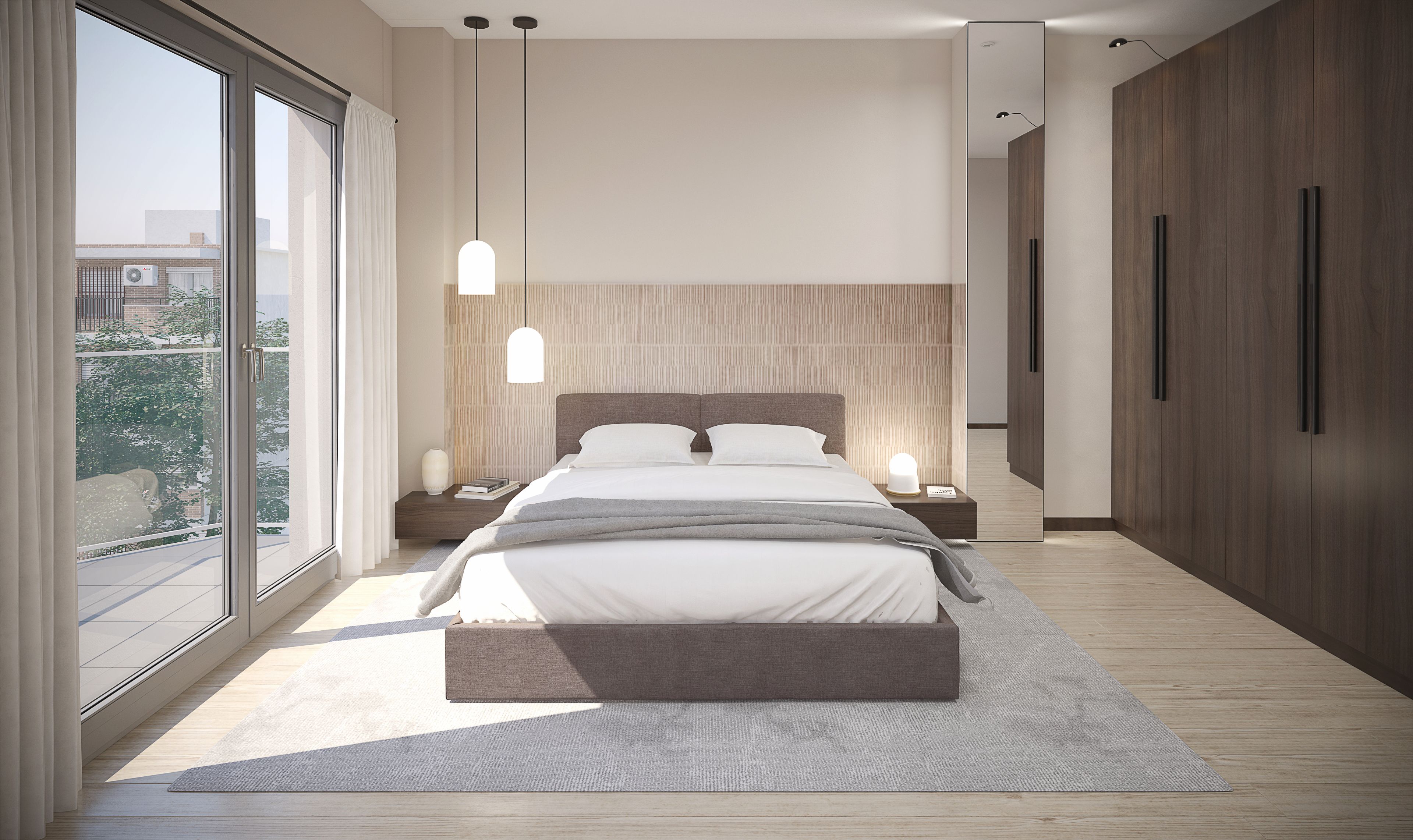 Bedroom of Flat for sale in  Lleida Capital  with Air Conditioner, Heating and Terrace
