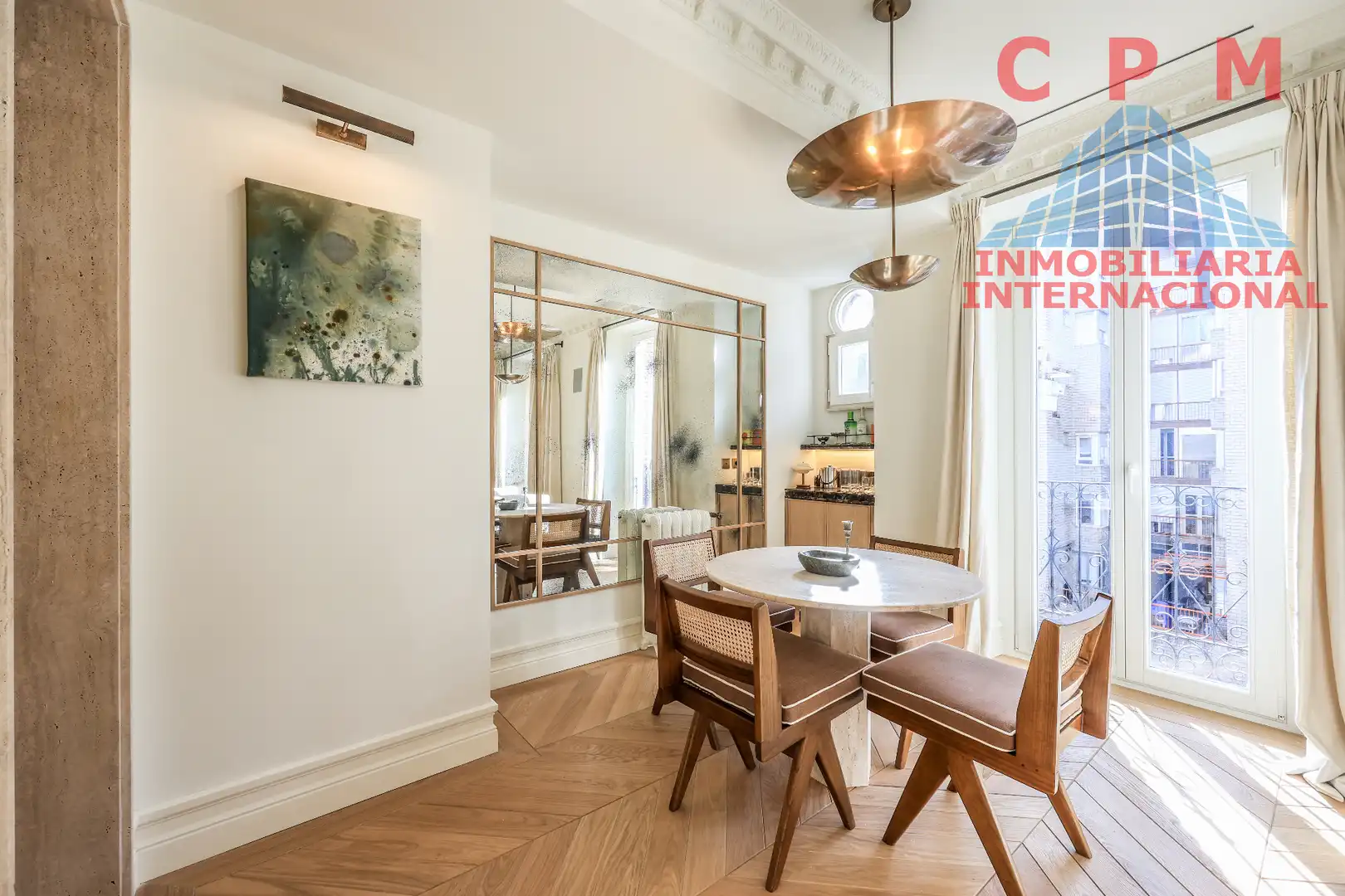 Dining room of Flat for sale in Barrio de Salamanca