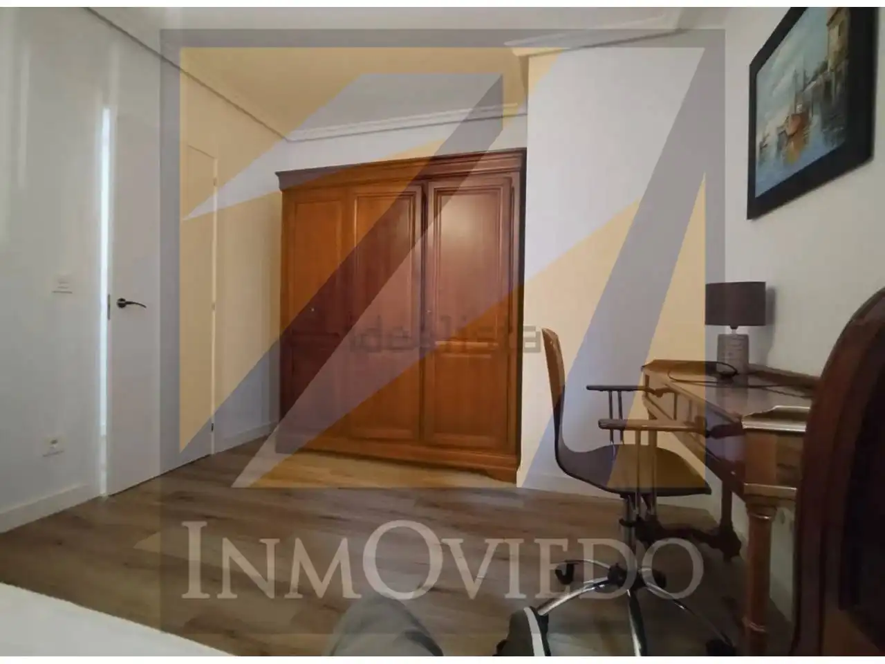 Bedroom of Flat for rent in Oviedo   with Heating and Parquet flooring