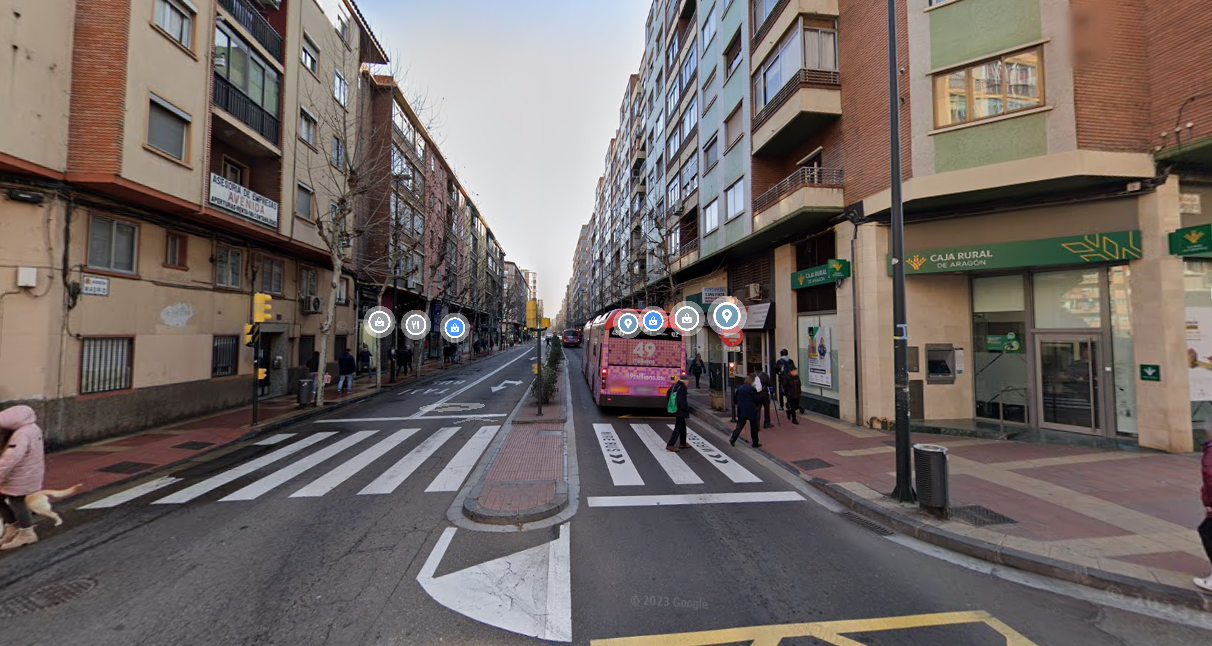 Exterior view of Flat for sale in  Zaragoza Capital