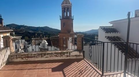 Vista exterior de Casa adosada en venda en Cómpeta amb Terrassa, Traster i Balcó