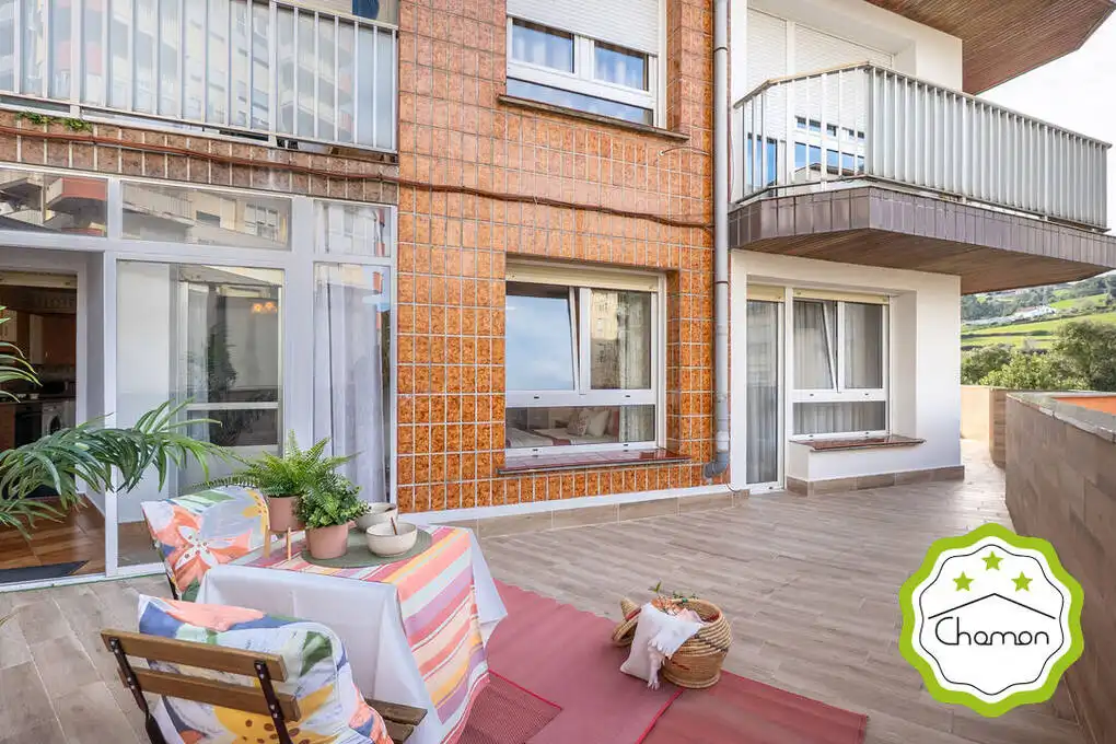 Terrasse von Wohnung zum Verkauf in Lekeitio mit Heizung und Terrasse