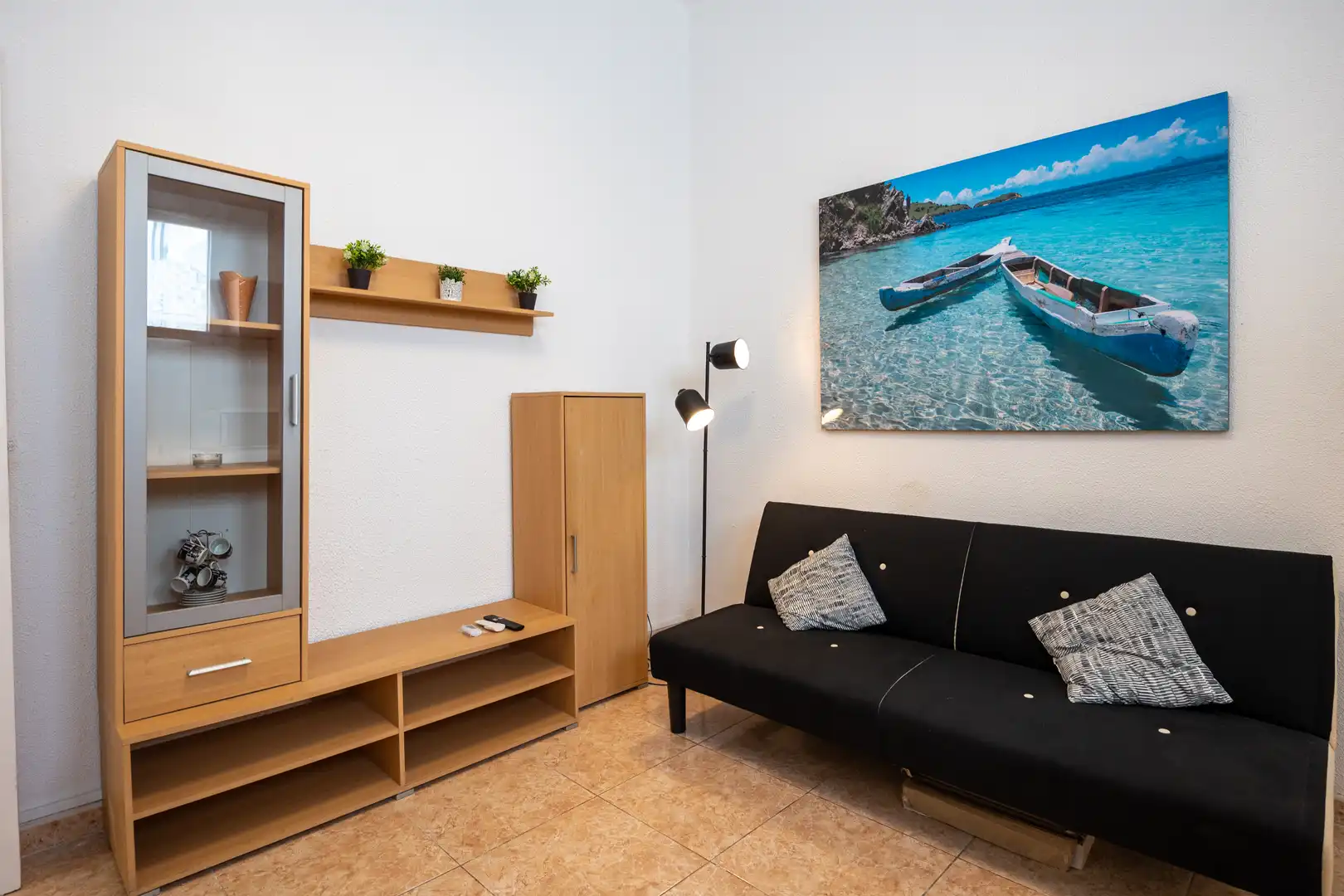 Sala de estar de Piso de alquiler en Las Palmas de Gran Canaria con Amueblado
