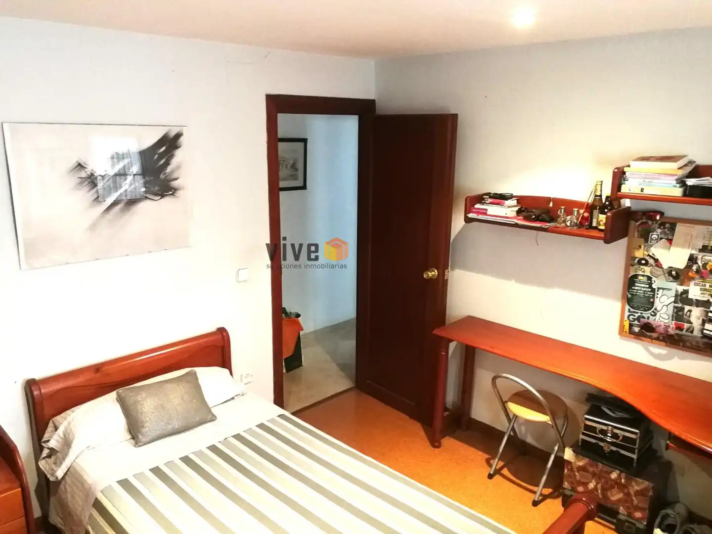 Bedroom of Flat for sale in Sevilla  with Air Conditioner, Heating and Furnished