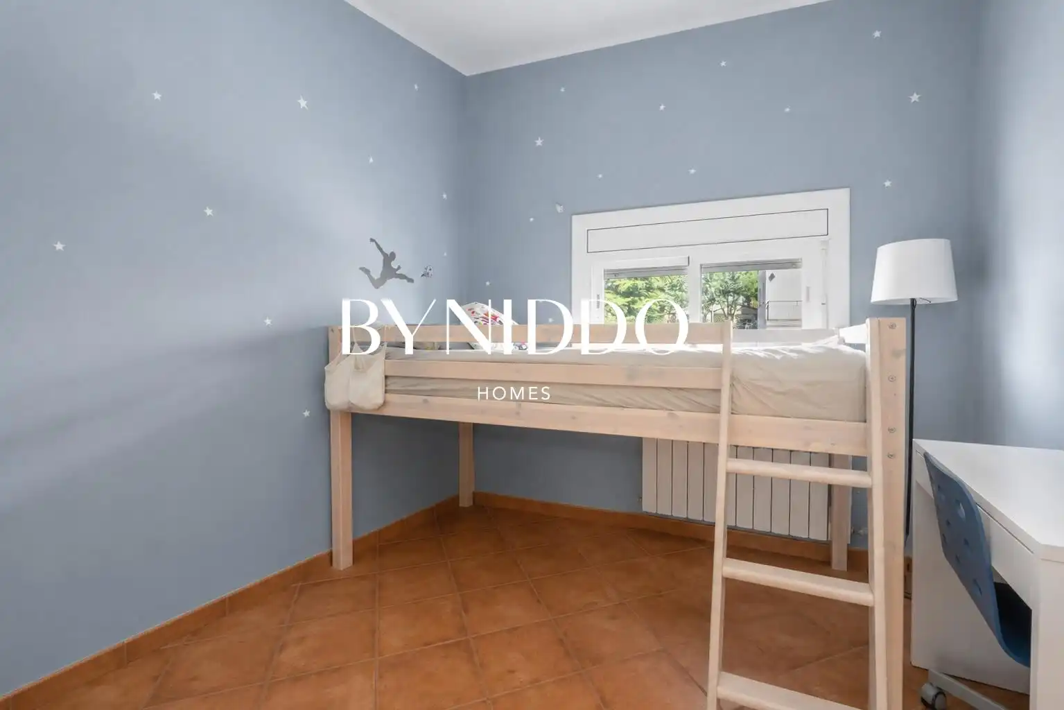 Dormitori de Casa o xalet en venda en Sant Cugat del Vallès amb Aire condicionat, Calefacció i Jardí privat