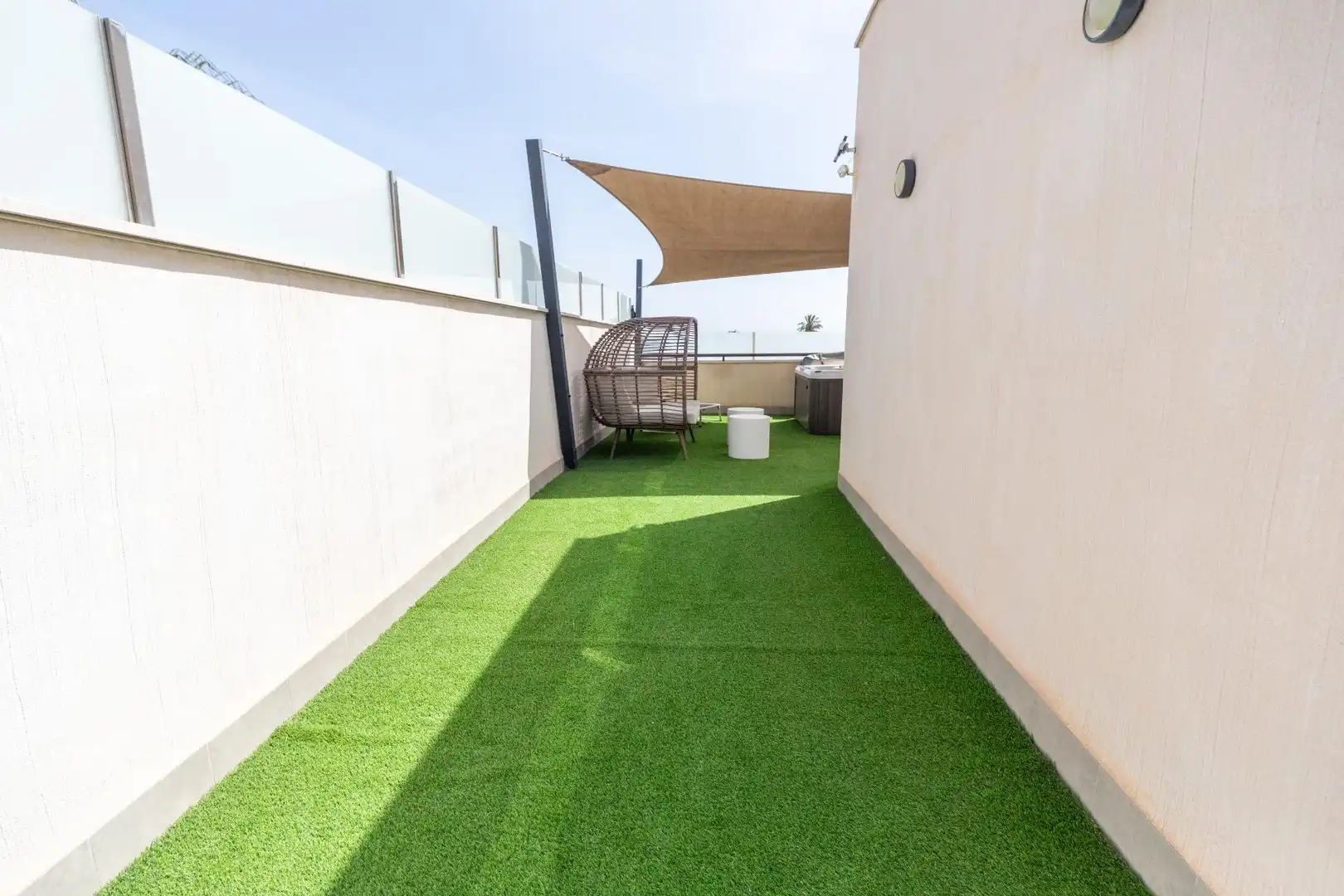 Terrace of Houses for sale in San Pedro del Pinatar  with Air Conditioner, Heating and Private garden