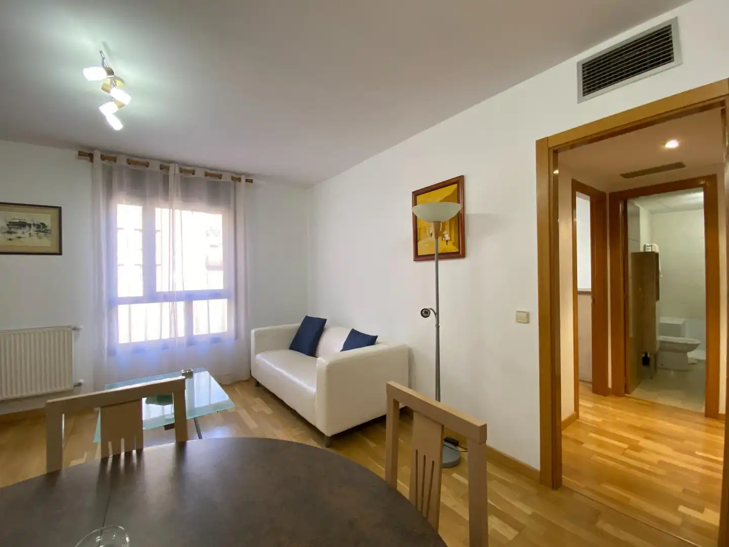 Sala de estar de Piso de alquiler en Madrid con Calefacción