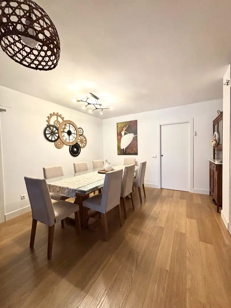 Esszimmer von Wohnung zum Verkauf in Plasencia mit Klimaanlage, Heizung und Parkett