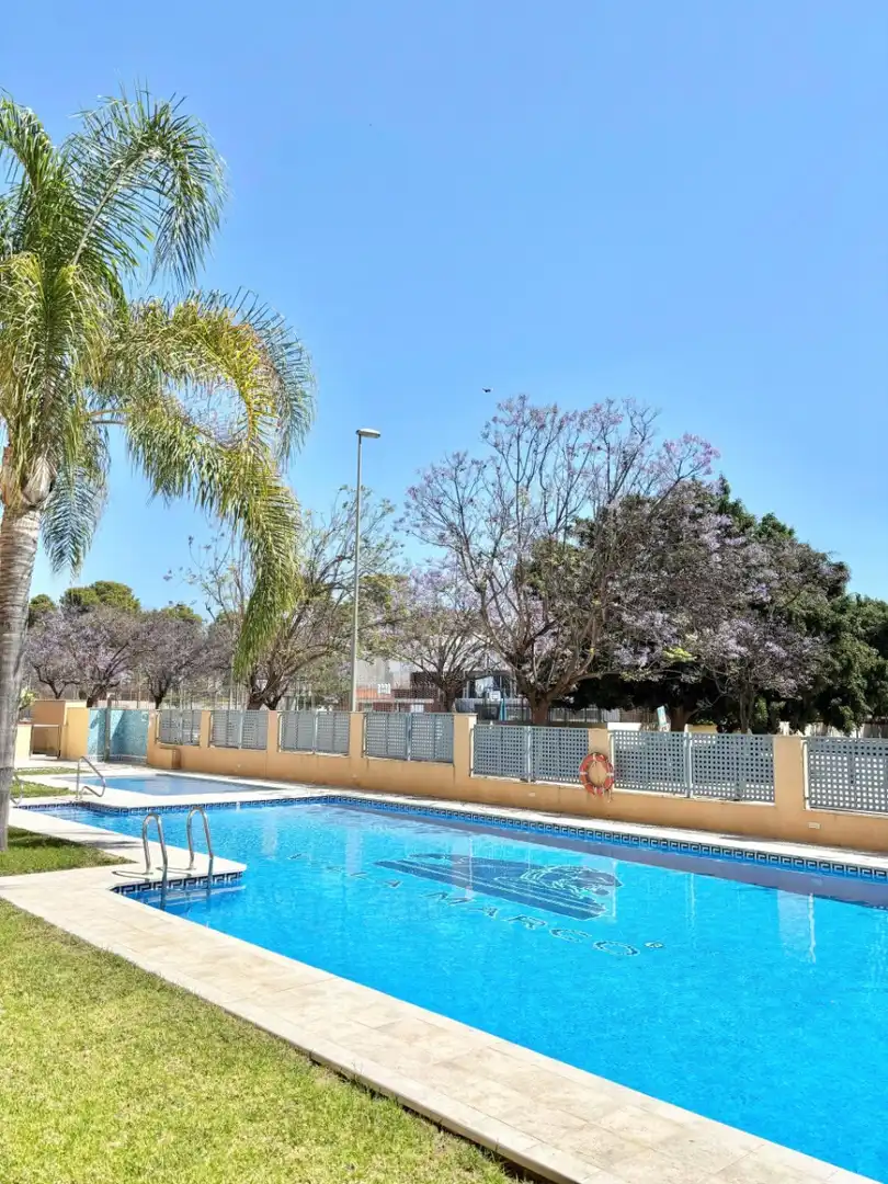 Piscina de Planta baixa de lloguer en El Campello amb Aire condicionat, Calefacció i Piscina