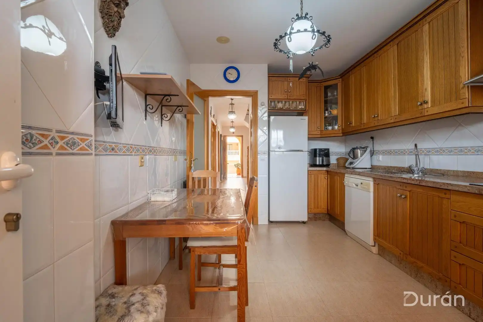 Kitchen of Detached homes for sale in Roquetas de Mar  with Air Conditioner, Heating and Terrace