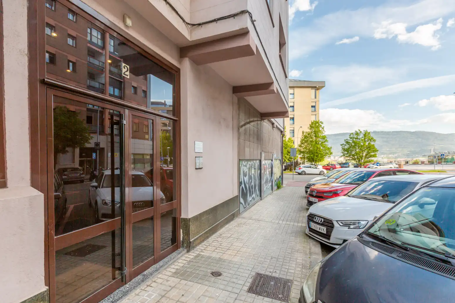 Exterior view of Flat for sale in  Pamplona / Iruña  with Heating and Terrace