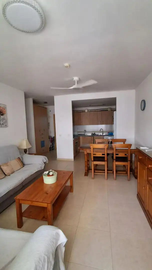 Kitchen of Flat for rent in El Ejido  with Air Conditioner, Private garden and Terrace