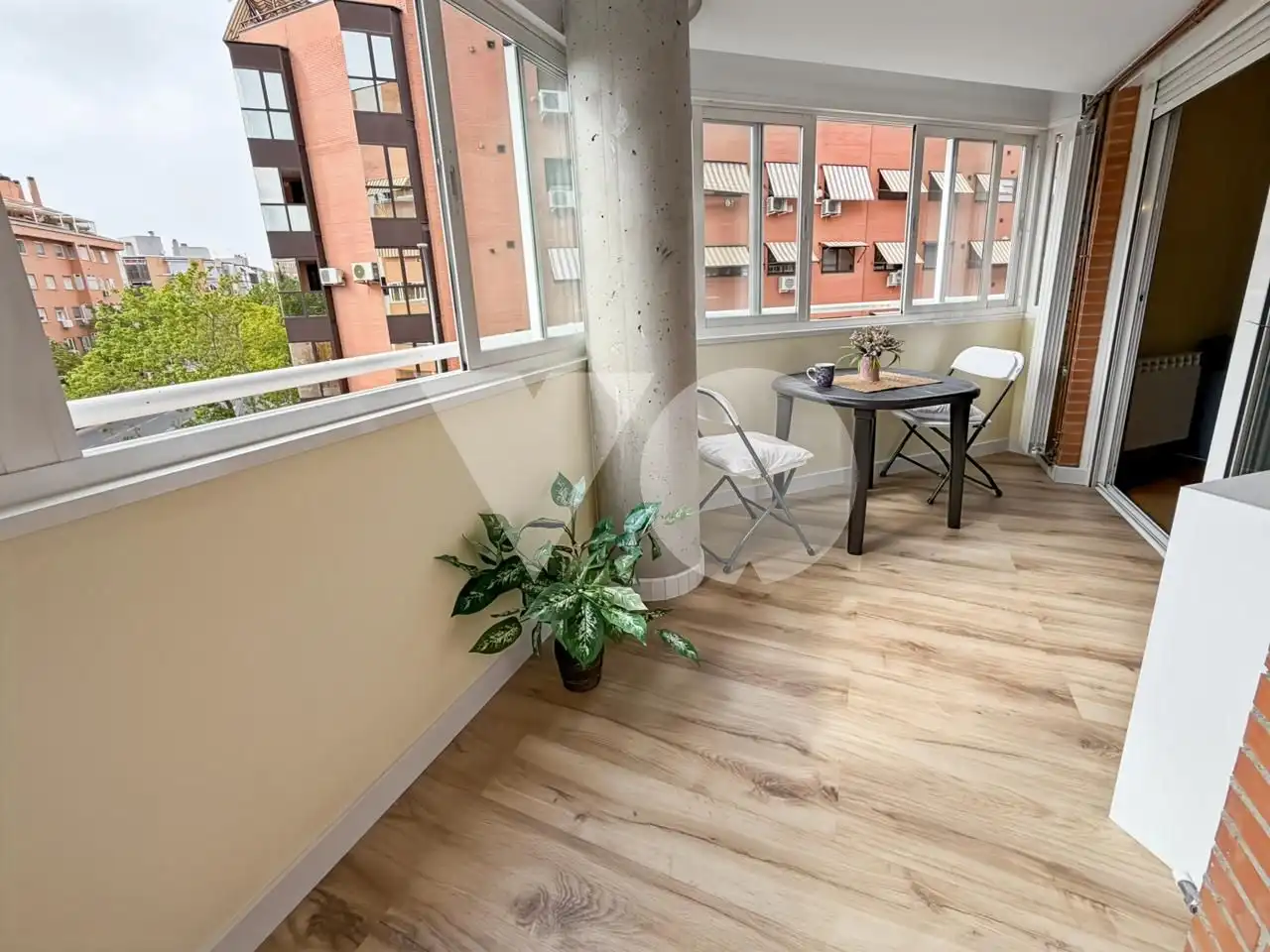 Terraza de Piso en venta en Madrid con Calefacción, Parquet y Terraza