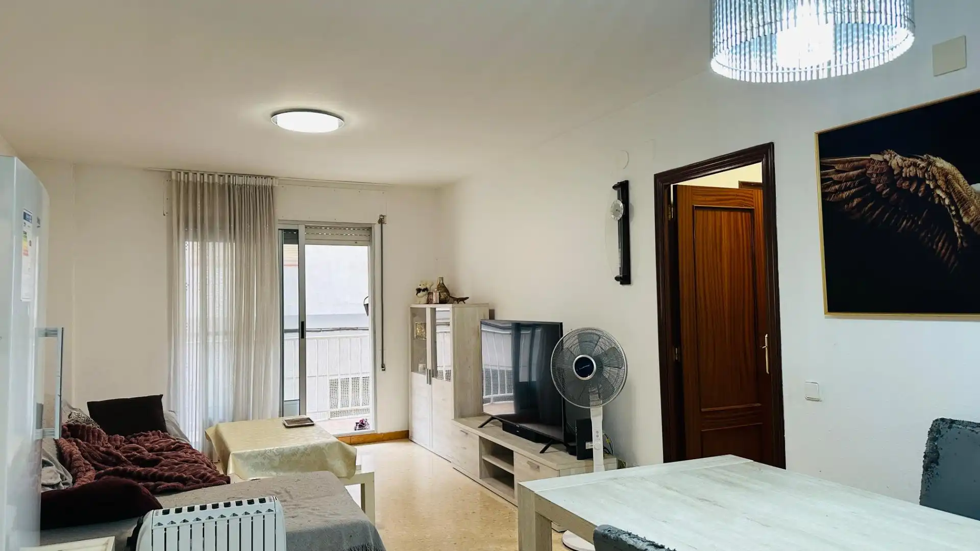 Living room of Flat for sale in Amposta  with Terrace and Balcony