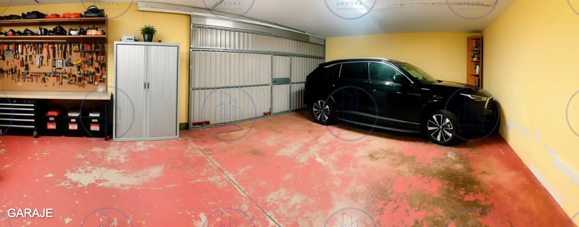 Parkplatz von Einfamilien-Reihenhaus zum Verkauf in Andoain mit Heizung, Privatgarten und Parkett