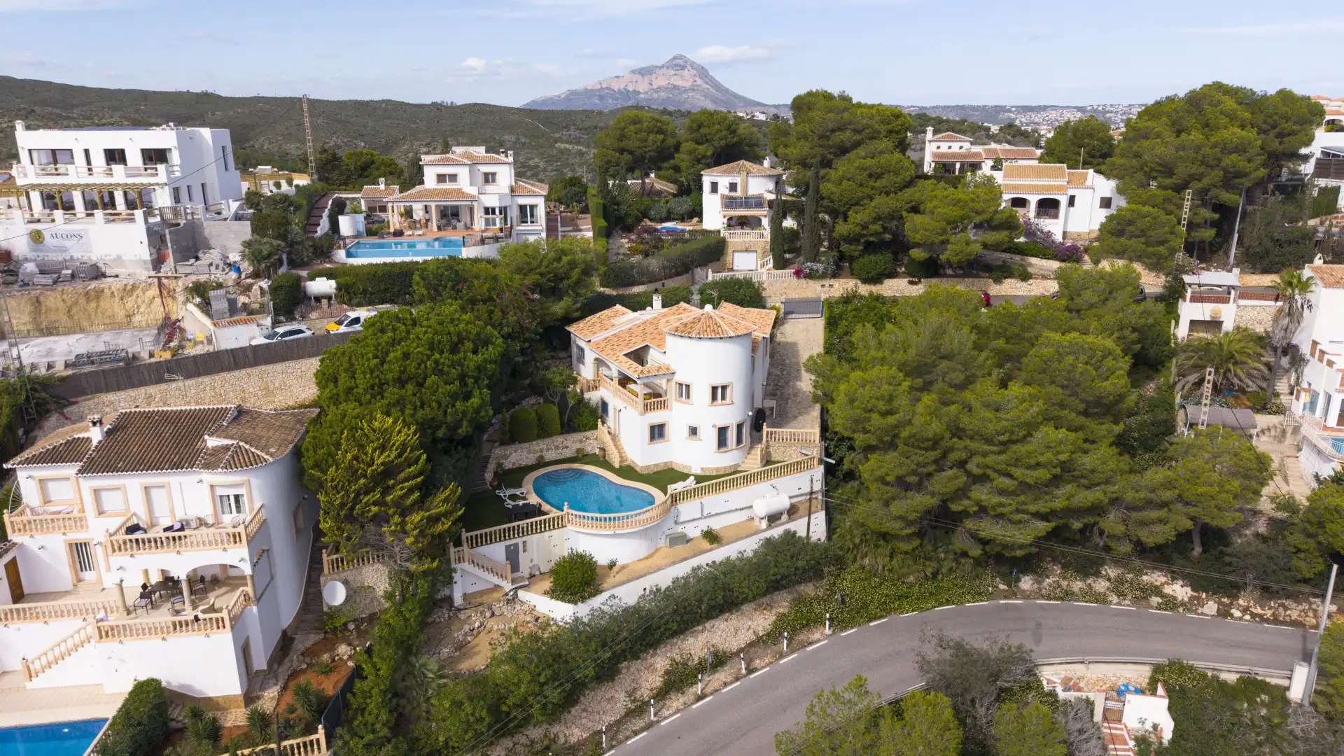 Exterior view of Houses for sale in Jávea / Xàbia  with Heating, Private garden and Terrace