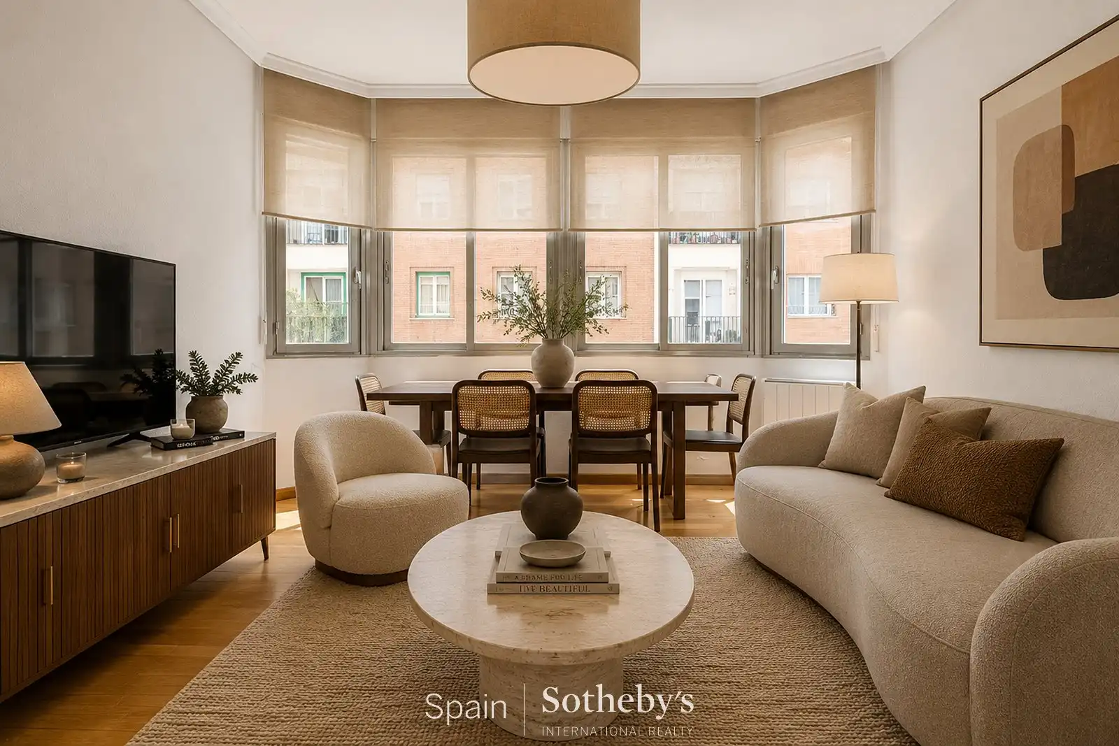 Living room of Apartments for sale in Madrid  with Air Conditioner and Heating