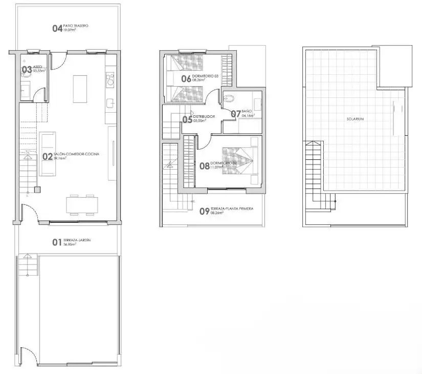 Terraced house with pool for sale in Cox, imagen 17
