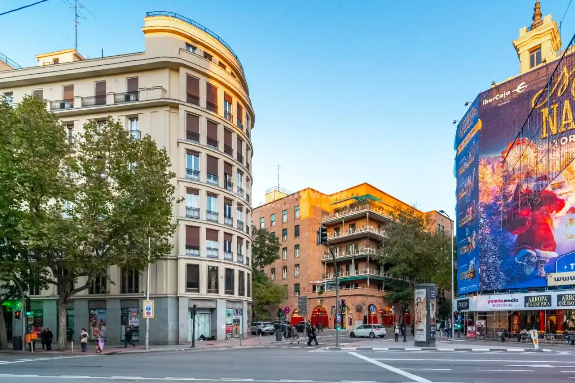 Vista exterior de Ático en venta en Madrid