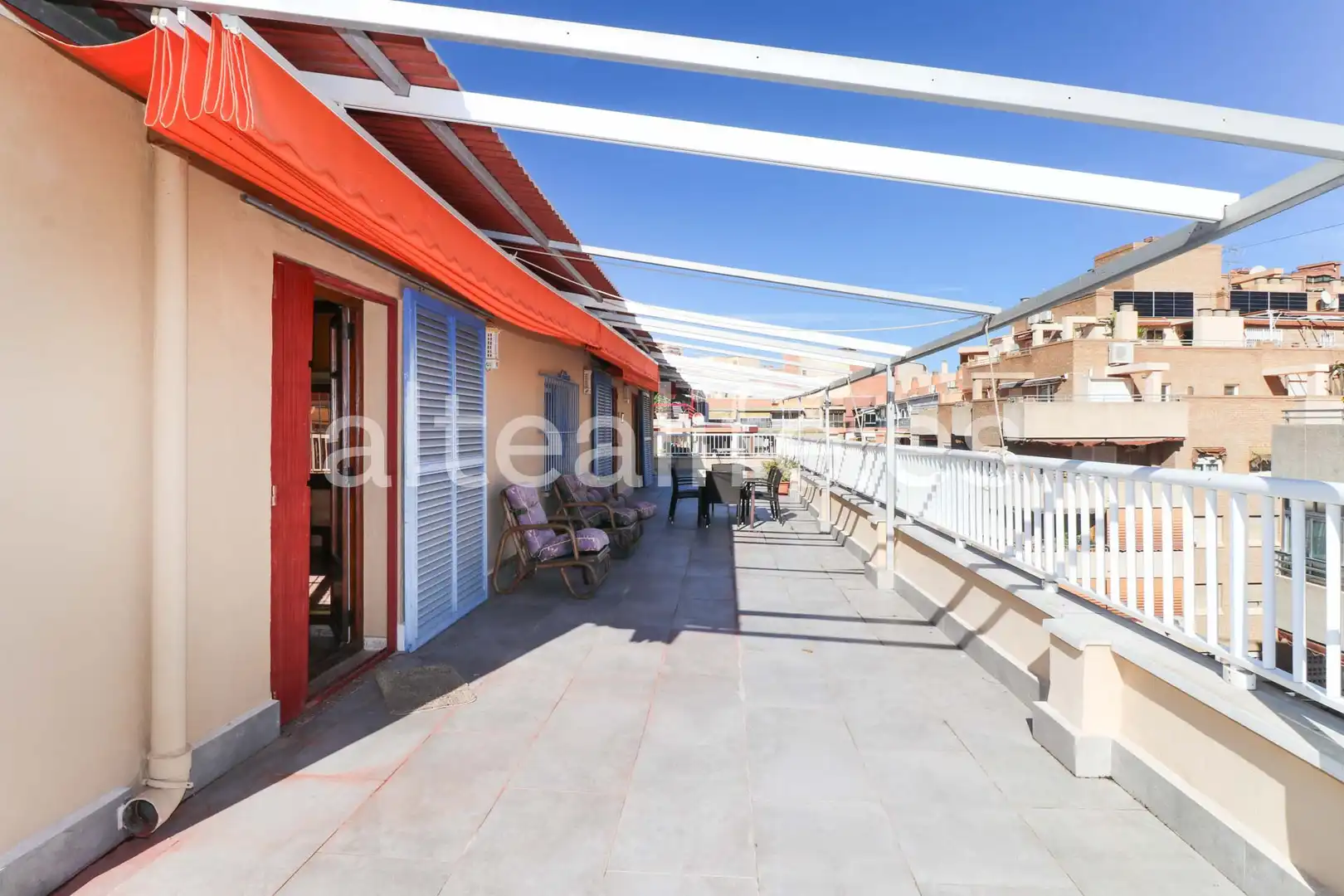 Terrasse von Dachboden zum Verkauf in Benidorm mit Klimaanlage und Terrasse
