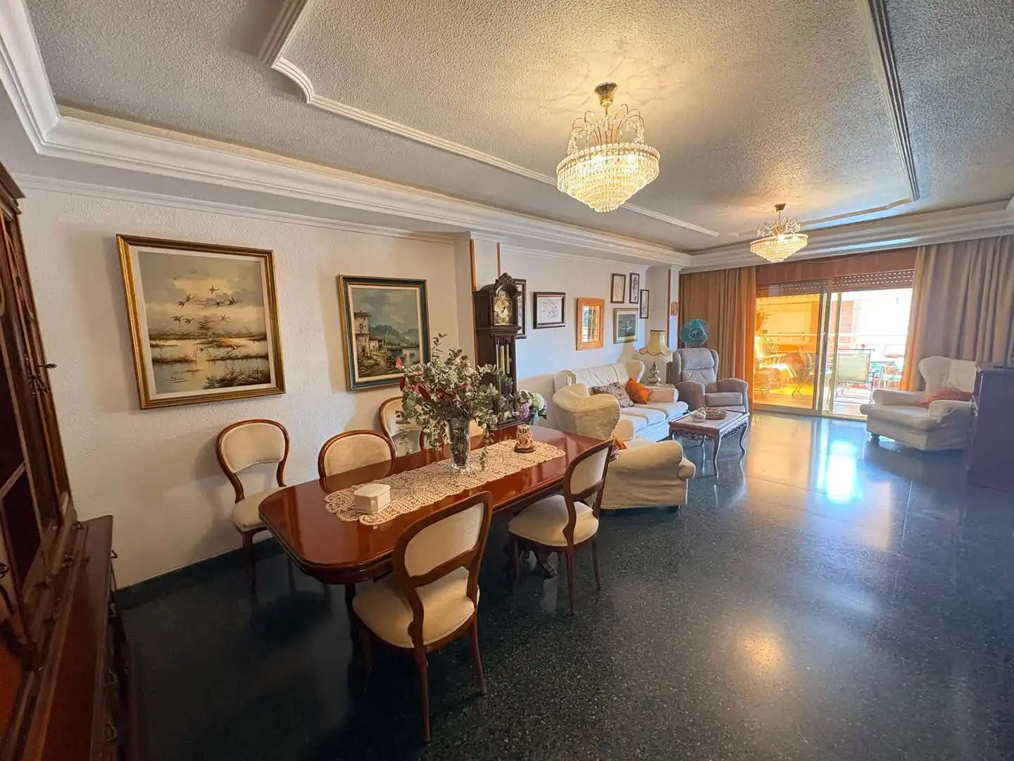 Dining room of Flat for sale in Almansa  with Heating, Terrace and Storage room