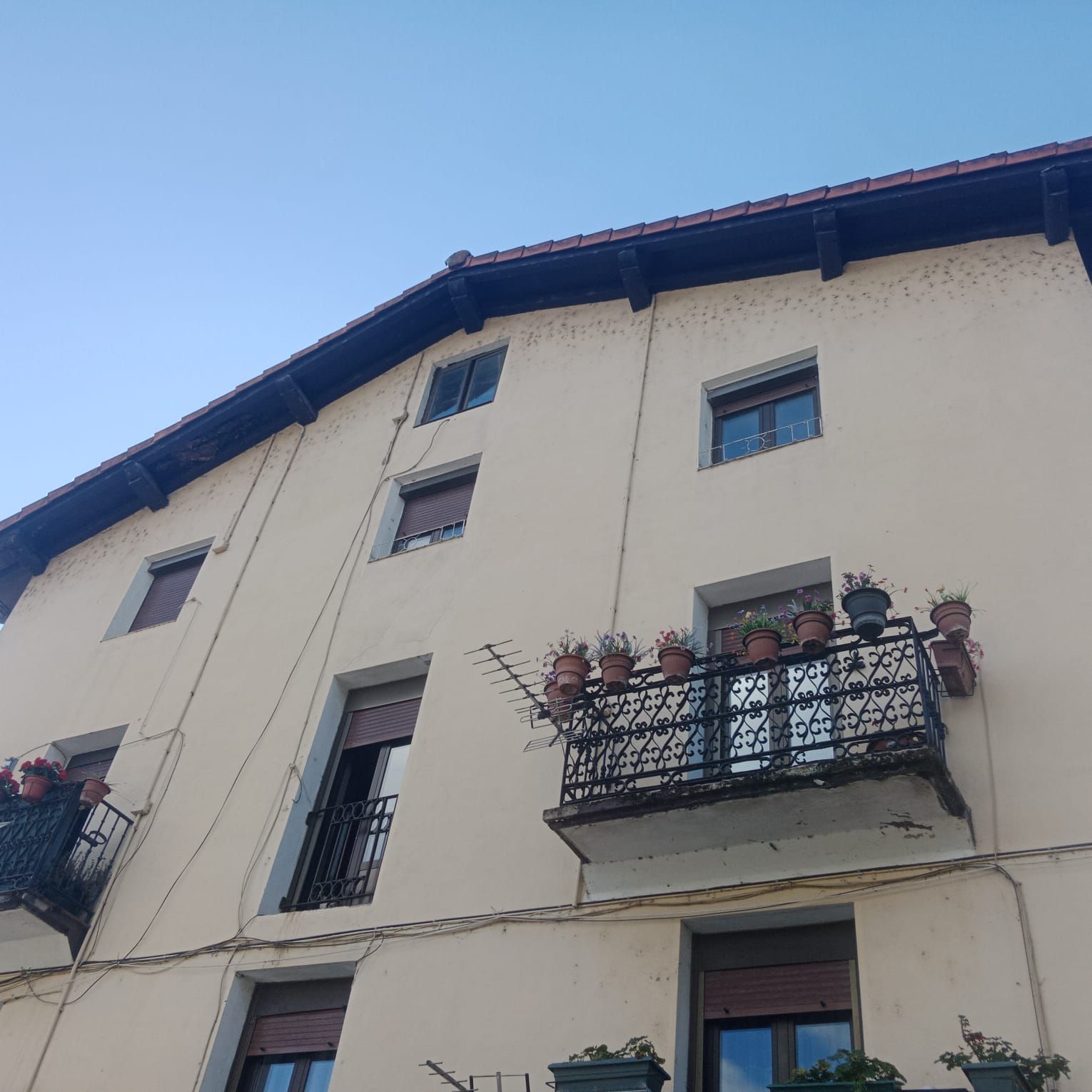 Vista exterior de Pis en venda en Idiazabal