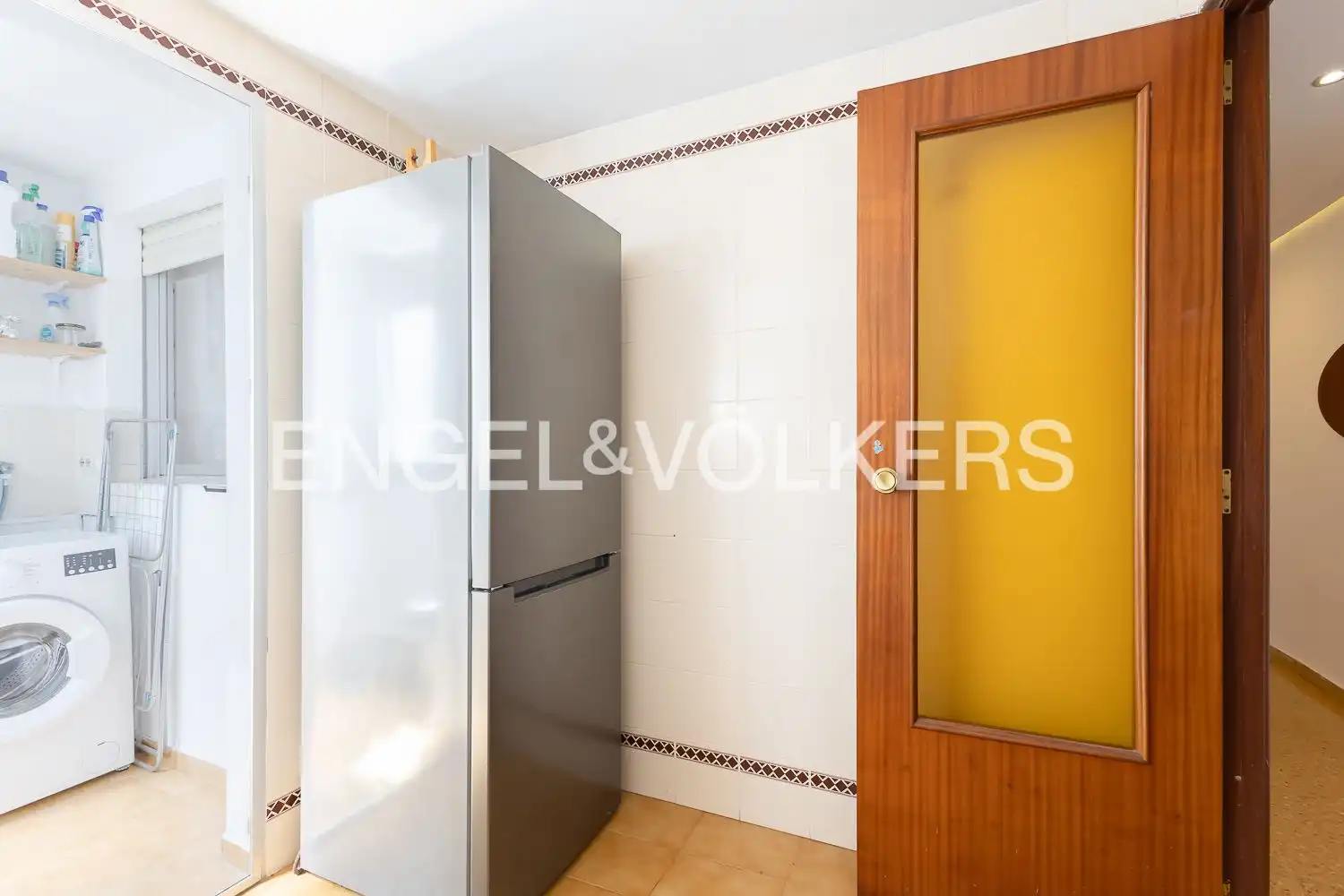 Küche von Wohnung zum Verkauf in Valencia mit Klimaanlage, Heizung und Balkon