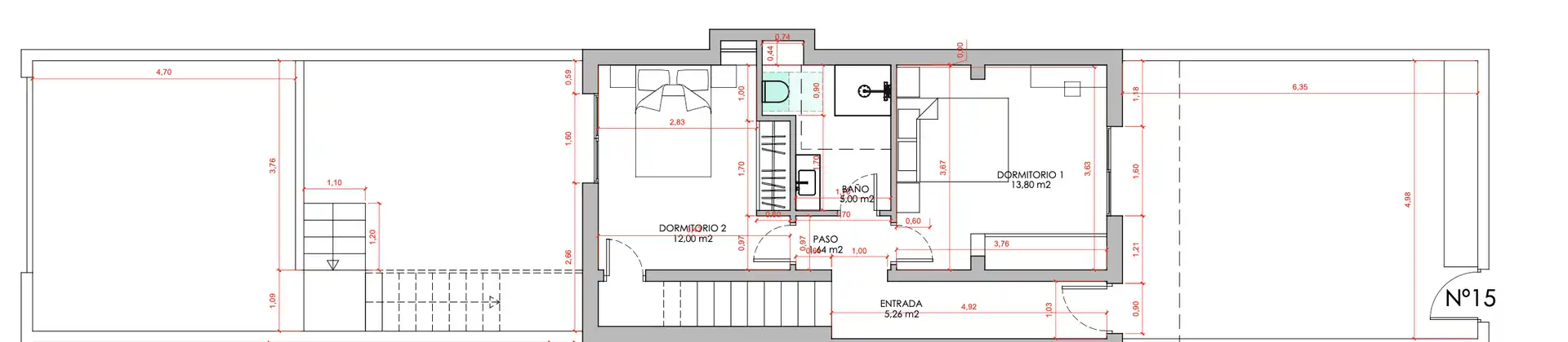 Einfamilien-Reihenhaus zur Miete in L'Alfàs del Pi mit Klimaanlage, Privatgarten und Terrasse