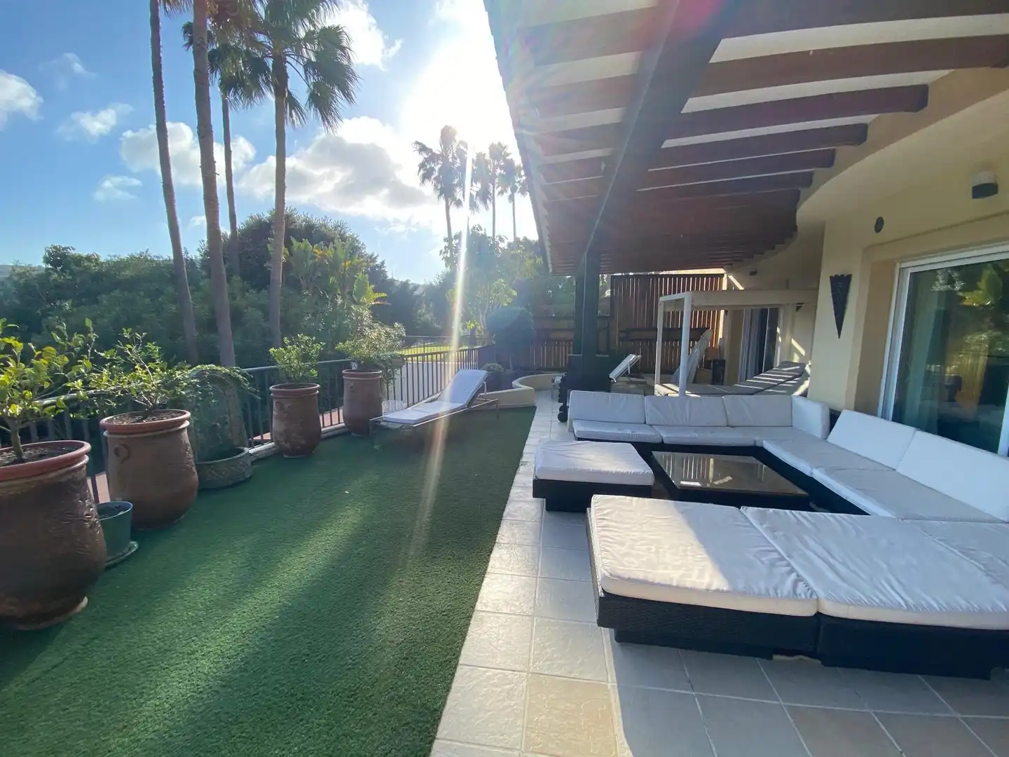 Terraza de Piso en venta en San Roque con Aire acondicionado, Jardín privado y Terraza