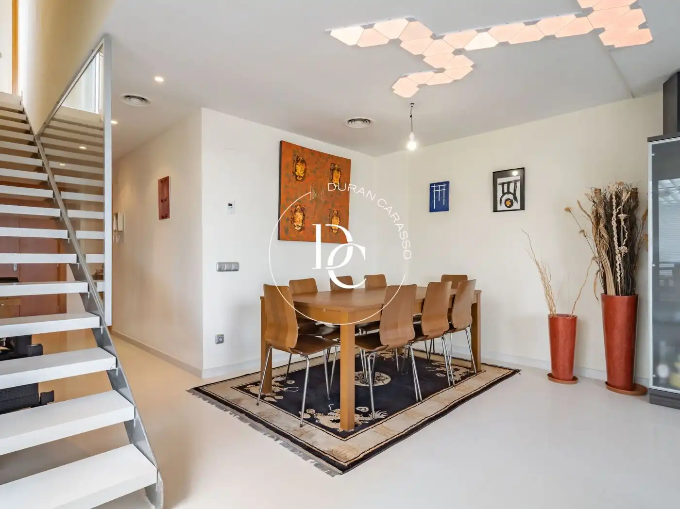 Dining room of Duplexes for sale in Sant Pere de Ribes  with Air Conditioner, Heating and Terrace