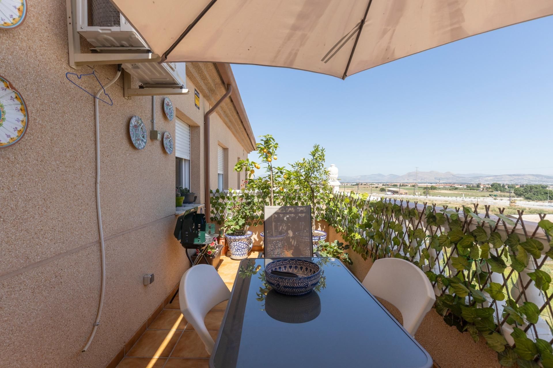 Terrace of Flat for sale in Las Gabias  with Air Conditioner, Terrace and Storage room