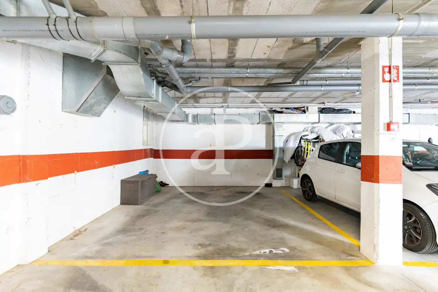 Parking of Flat for rent in  Palma de Mallorca  with Air Conditioner, Heating and Private garden