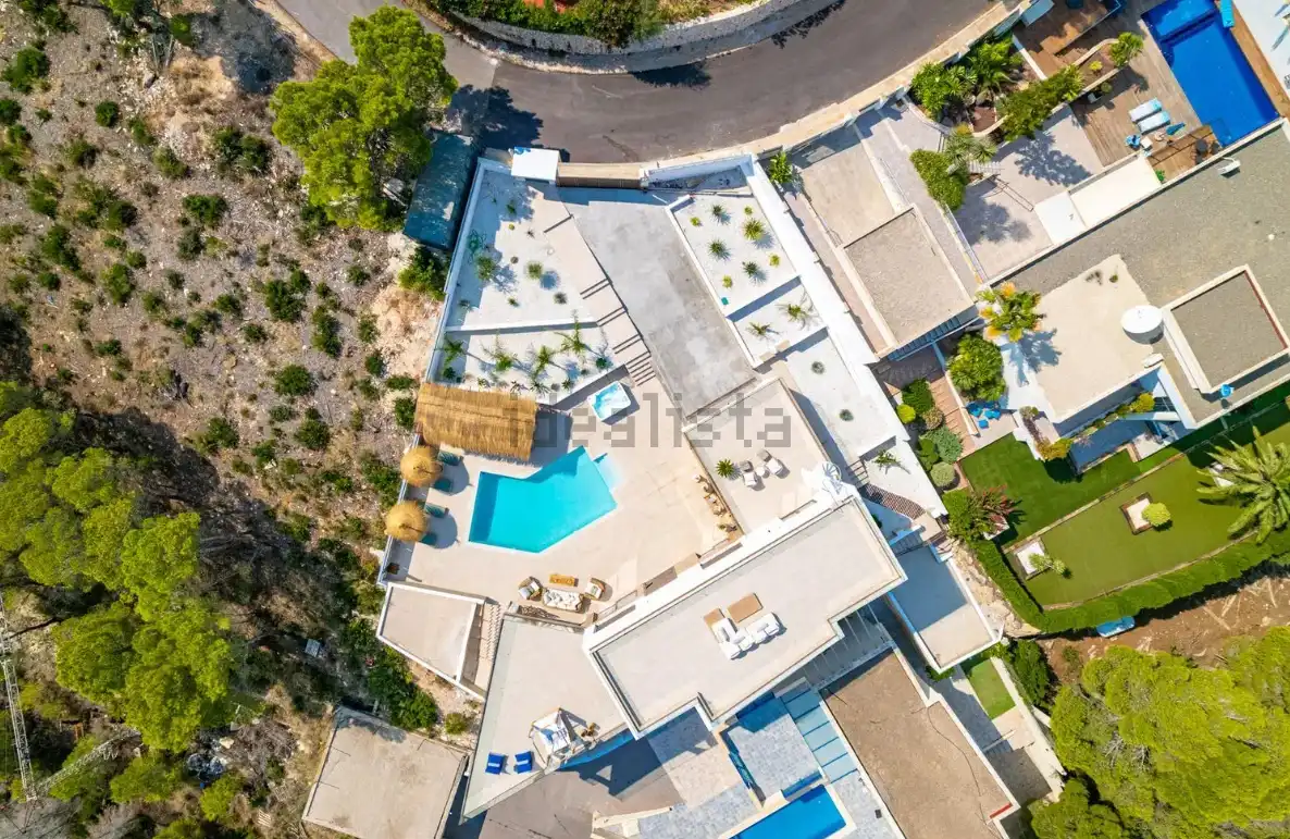 Vista exterior de Casa o chalet en venta en Altea con Aire acondicionado, Calefacción y Jardín privado