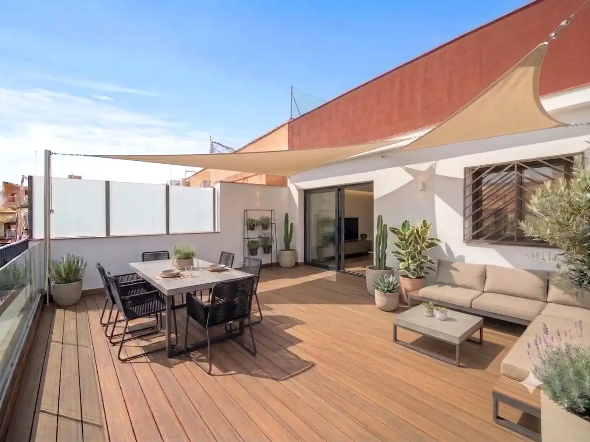 Terraza de Ático en venta en Barcelona con Terraza y Trastero