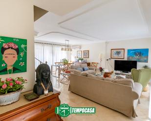 Living room of Single-family semi-detached for sale in Alboraya  with Air Conditioner, Terrace and Balcony