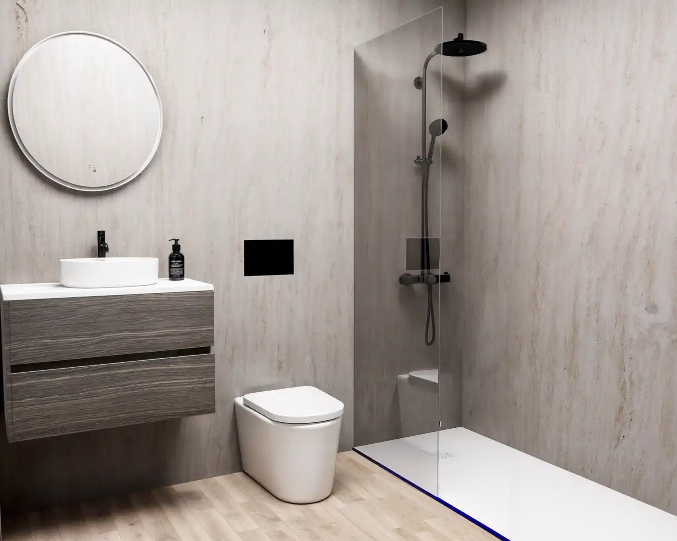 Bany de Apartament en venda en Finestrat amb Terrassa i Piscina comunitària