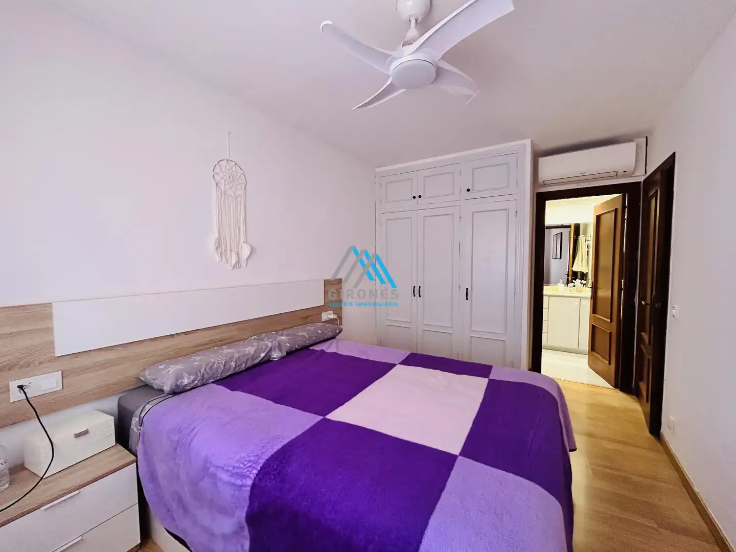 Bedroom of Flat for rent in Sant Feliu de Guíxols  with Air Conditioner, Heating and Parquet flooring