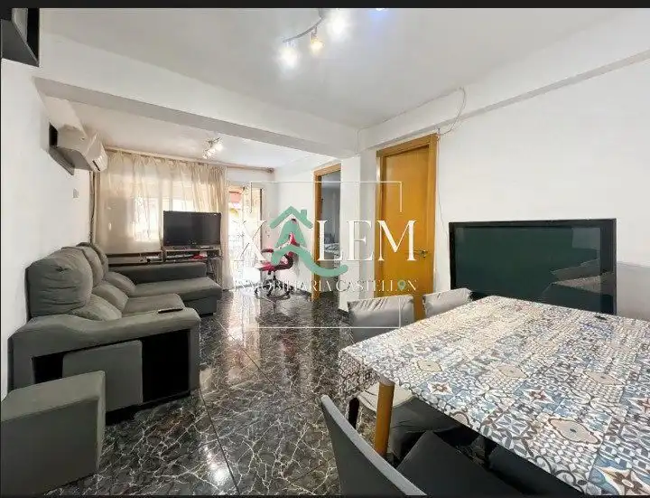 Wohnzimmer von Wohnung zum Verkauf in Castellón de la Plana / Castelló de la Plana mit Terrasse und Balkon