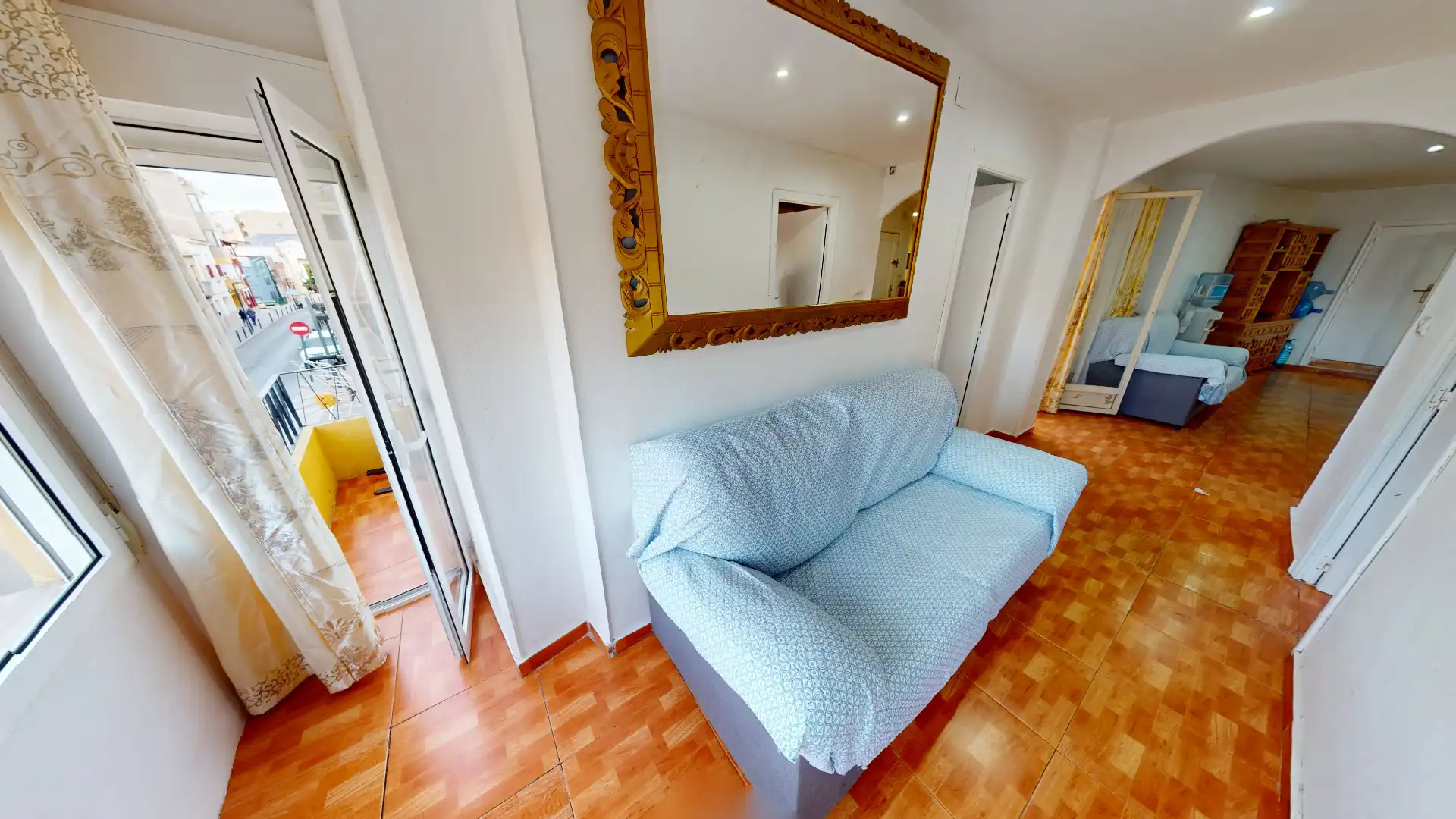 Sala de estar de Piso en venta en Sant Joan d'Alacant con Balcón