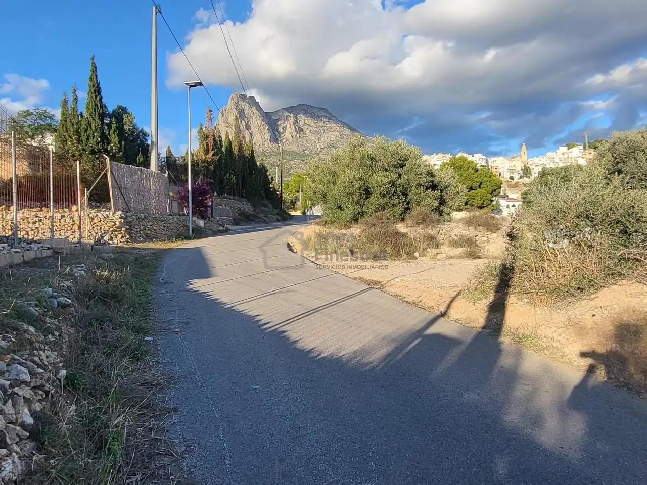 Vista exterior de Casa o chalet en venta en Finestrat con Jardín privado