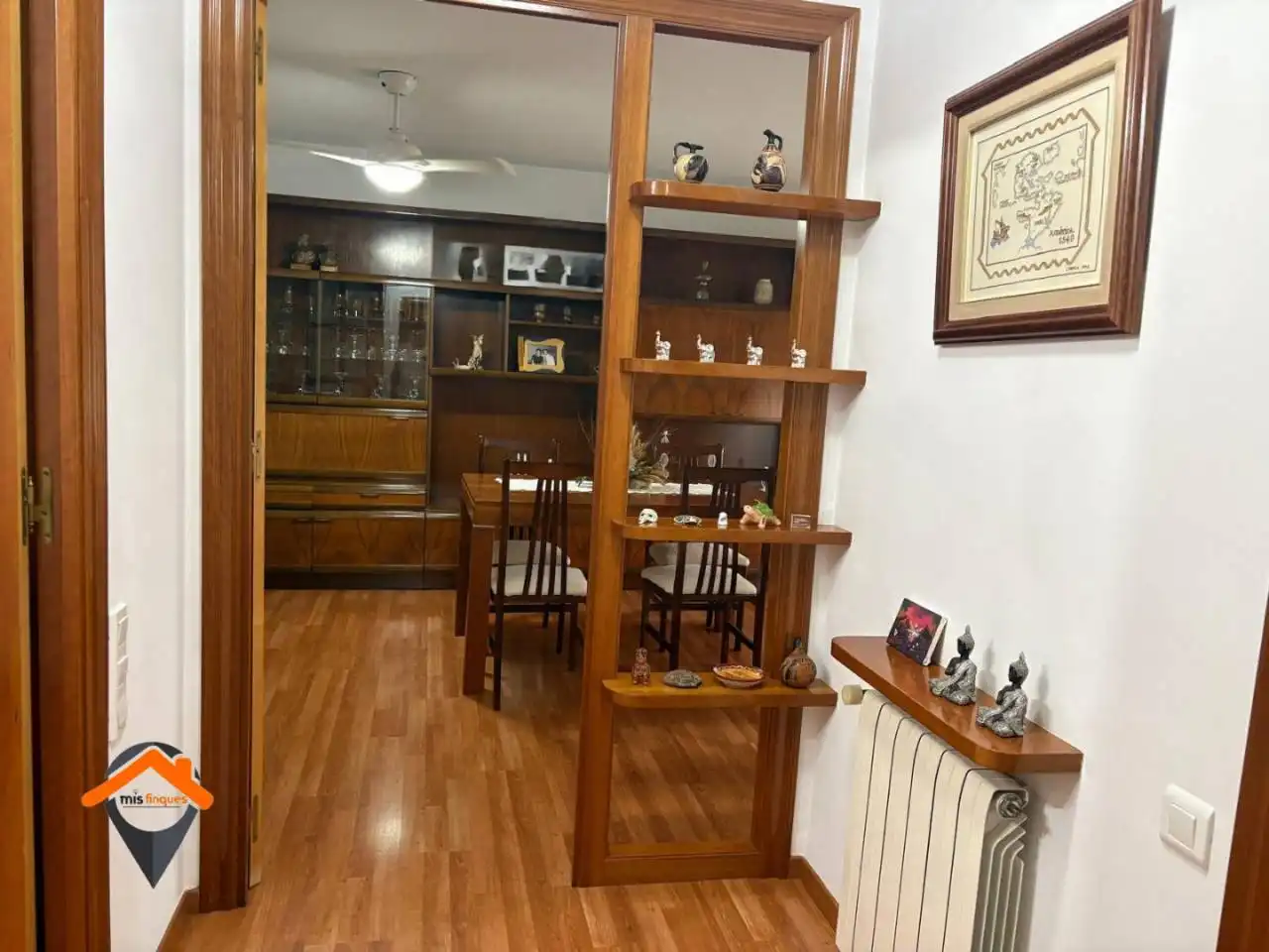Dining room of Flat for sale in Polinyà  with Air Conditioner, Heating and Parquet flooring