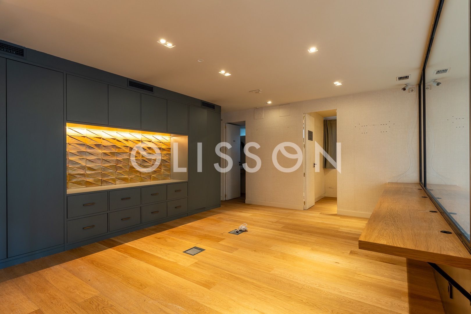 Sala d'estar de Dúplex de lloguer en  Madrid Capital amb Aire condicionat i Calefacció