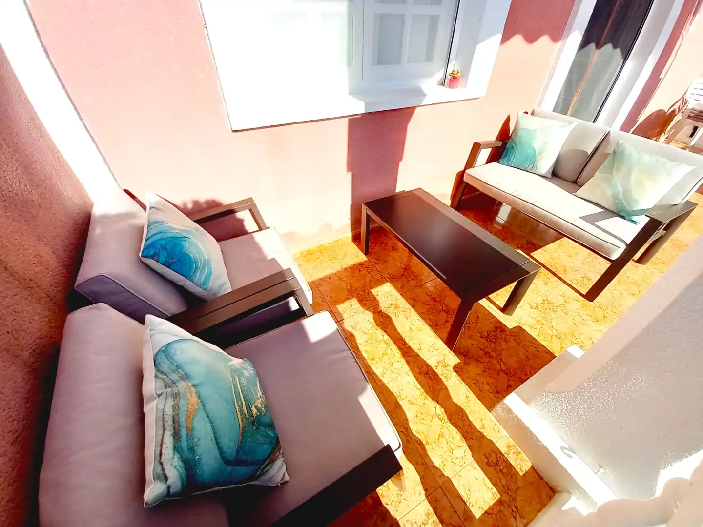Terrace of Houses for sale in L'Alfàs del Pi  with Air Conditioner, Private garden and Terrace